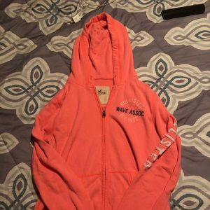 Pink hoodie